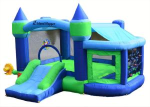Backyard Inflatable Bouncer Combo With Logo Printing 5 Years Warranty