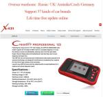 LAUNCH Creader CRP123 obd2 eobd code reader Auto Diagnostic tool test Engine ABS