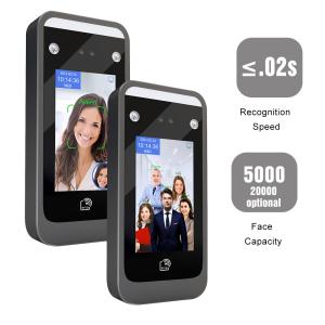 Quality 4.3 Inch LINUX Facial Recognition Access Control System 1.2G Dual Core for sale
