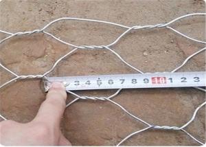 China Pvc Coated / Galvanized Hexagonal Wire Mesh Gabion Basket For Retaining Wall on sale