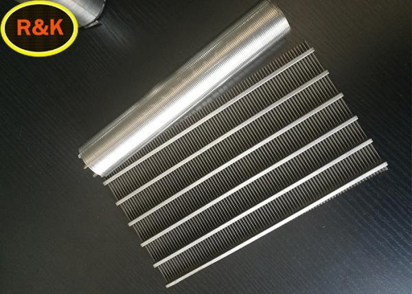 Buy Rectangular Wedge Wire Screen Smooth Surface Welded Weave Wear Resistance at wholesale prices