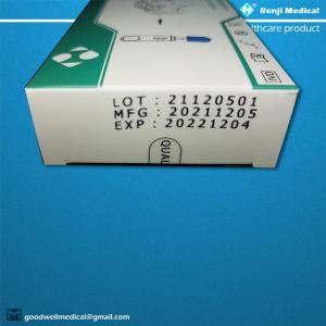 China Colloidal Gold Antigen Rapid Testing Kit , Nasal Swab Sars-Cov-2 Ag Test Kit on sale
