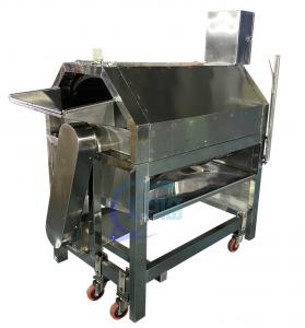 Quality ISO 220V Commercial Fish Scaler Machine , Stainless Steel Fish Gut Remove Machine for sale