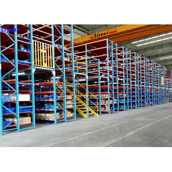Durable Steel Platform Mezzanine Racking System Storage Shelving Easily Installed
