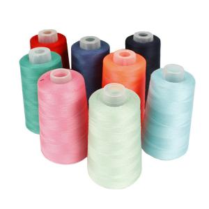 Quality Customized Fire Resistant Sewing Thread For Fire Suit Fabrics Dyed Color for sale