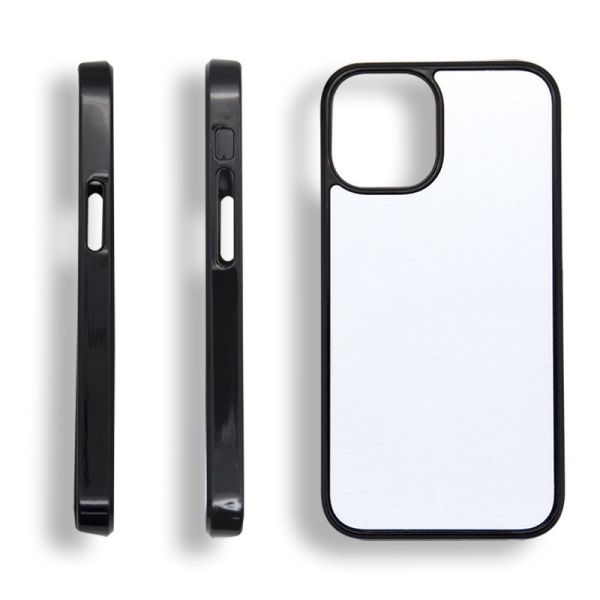 Printable Blank Plastic 2D Sublimation Phone Case With Aluminum Sheet For Iphone 15 16 14 Pro