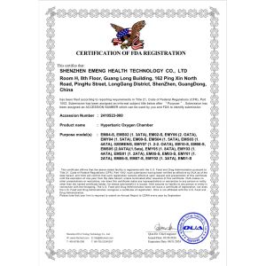 Shenzhen Emeng Health Technology Co., LTD Certifications