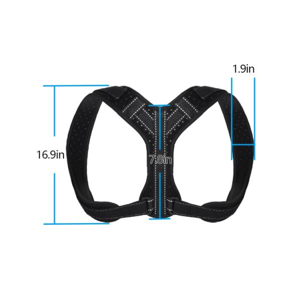 Comfortable Adjustable Shoulder Brace Upper Back Brace Magnetic Posture Corrector