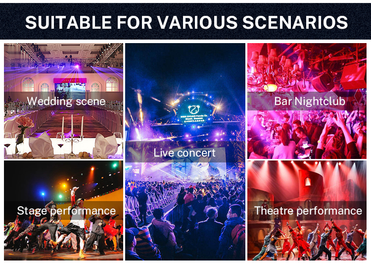 COB 4eye Stage LED Par Light 50000 Hours Working Time For Disco And Theater