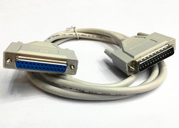 Buy Custom Color Parallel Printer Cable PE Innermold With PVC Overmolding Jacket at wholesale prices