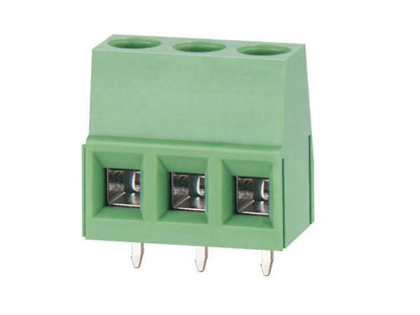 Buy 3P Base PCB Screw Terminal Block Connector Green Spliceable 300V 10A at wholesale prices