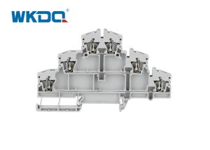 China JDLD 2.5-3VN Spring Loaded Terminal Connector Triple Deck Low Voltage Screwless on sale