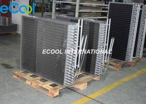 Dry Cooler Finned Coil Heat Exchanger , SS Refrigeration Heat Exchanger