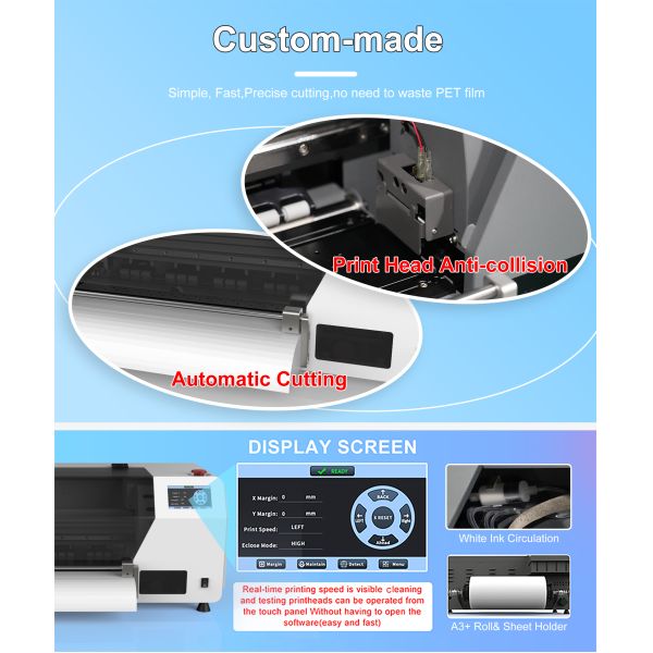 KECAI Master Series A3 DTF Printer XP600 Professional Standard Printing Machine for Global Export Quality Assurance Brand