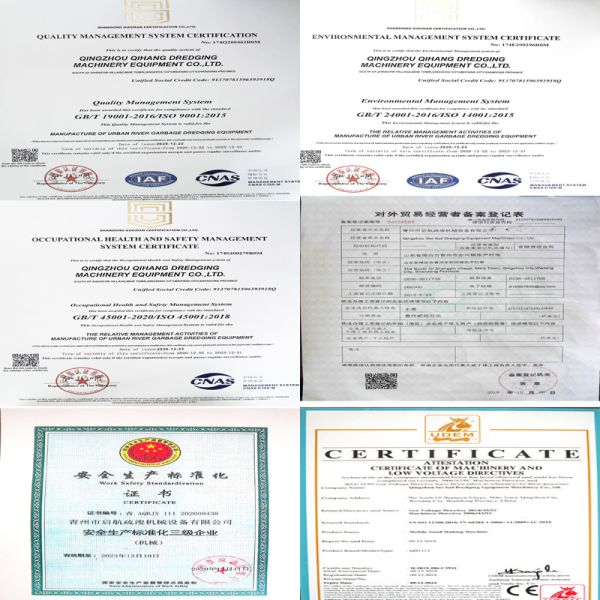 China New Diesel Engine 24inch Cutter Suction Sand Dredger