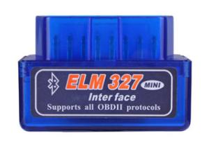 Quality Mini ELM327 V1.5 OBD2 Mini Obd2 Scanner Blue IOS Android System Supported for sale