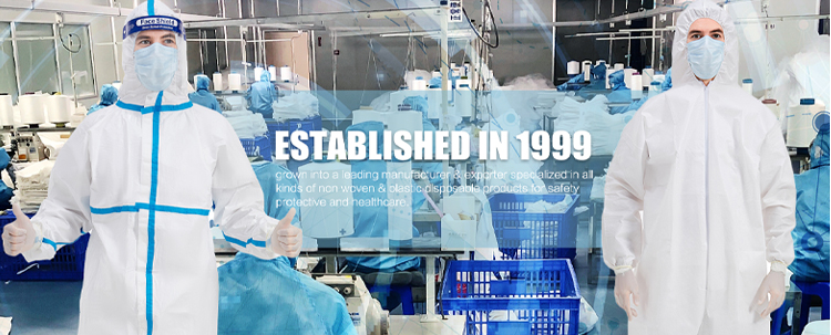 SMS Disposable Protective Coverall For Safety Protection