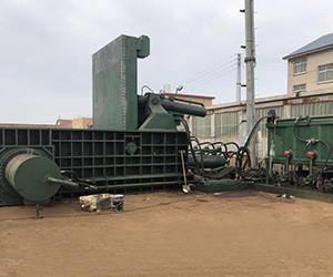 Quality Y81 CE&ISO square used scrap metal baler for sale for sale