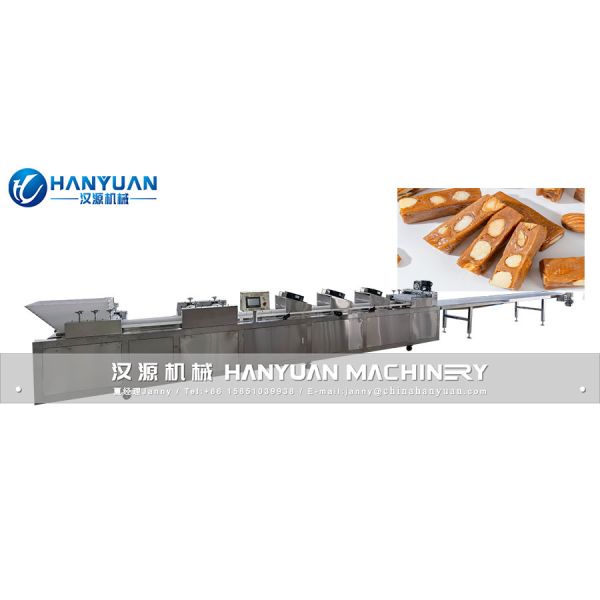 Toffee Nut Bar Cutting Machine Cereal Bar Forming Machine High Performance