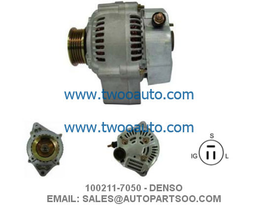 100211-7050 100211-8030 - DENSO Alternator 12V 70A Alternadores