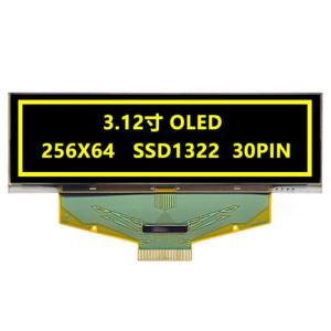 China Indoor OLed Display Module, 3.12 256*64 Dots Oled Display Module, OLed Display Module Controller on sale