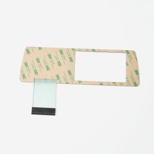 Tear Resistant PET Membrane Switch Overlay With Glossy Matte Frosted Surface