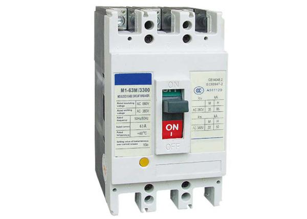 Buy Custom Molded Case Low Voltage Circuit Breaker For Changing Motor Infrequent at wholesale prices