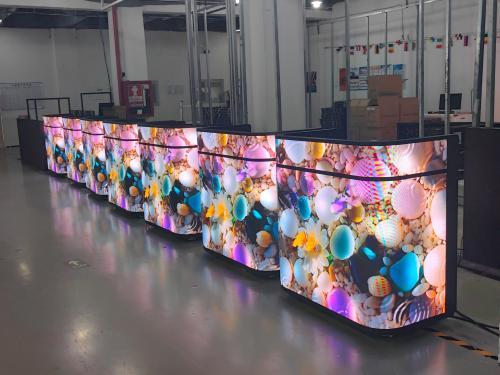 Front desk led display