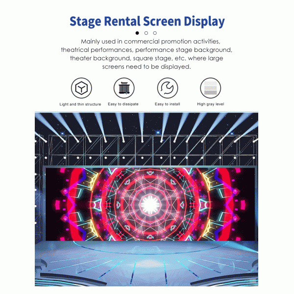 P4 Flexible LED Video Wall Display Moistureproof For Advertising