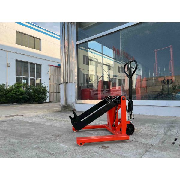 Easy operation 350kg 500kg Coil Handling Trolley Coil lifter can be customized for Reel Lifting