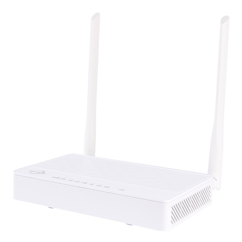 Dual Mode 1GE 1FE VOIP 2 Antennas Router XPON ONU