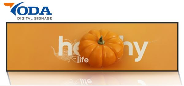 Buy Stretched Bar LCD Advertising Display 300CD/M2 TFT LCD Display at wholesale prices