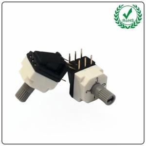 China Coding 10x10mm 3x3 Terminal 6 8 Position Rotary Switch With High Knob 6mm on sale