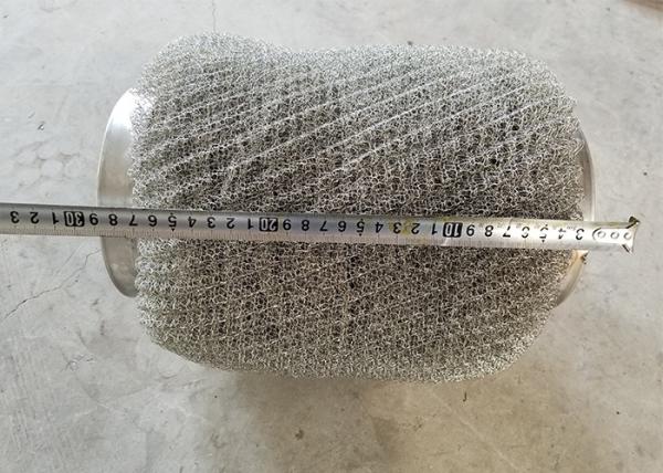 Buy Pure PTFE Mesh Pad Demister Screen With Mounting Frame Custom Segment at wholesale prices