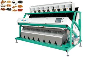 CCD Image 512 Channels Optical Peanut Grading Machine 6 T/H