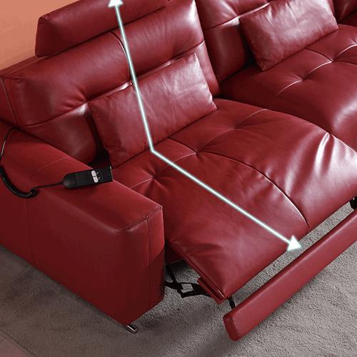 BN Leather Functional Soft Sofa Space Capsule Cinema Smart Sofa Living Room Combination Electric Reclining Chair Sofa