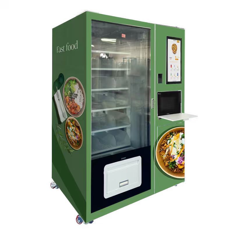 Internet-Connected Frozen Food Vending Machine with Durable Hardware and
