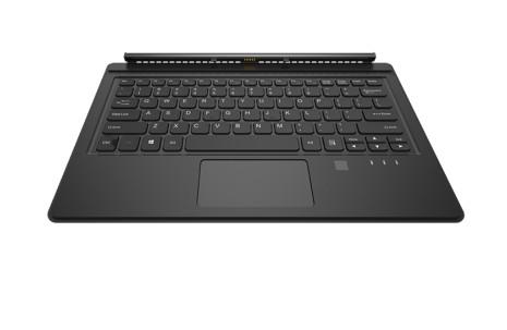 Buy Custom POGO PIN Keyboard With Fingerprint ID , 11.6 Inch Black Computer Keyboard at wholesale prices