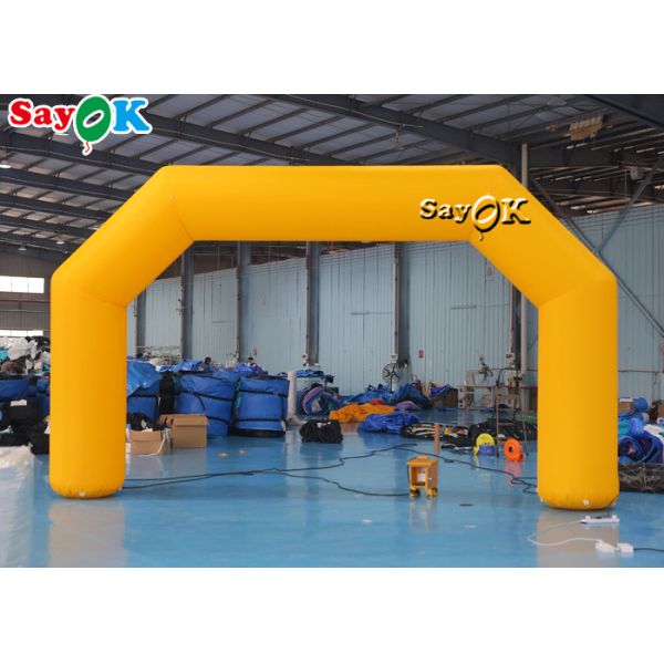 Inflatable Start Finish Arch 7.8*3*4.9m Outdoor Advertisement Inflatable Arch For Carnival / Festival