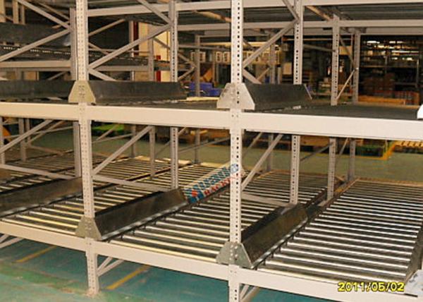 Buy Q235B Logistic Easy Intall Flow Pallet Racking , Gravity Flow Shelving at wholesale prices