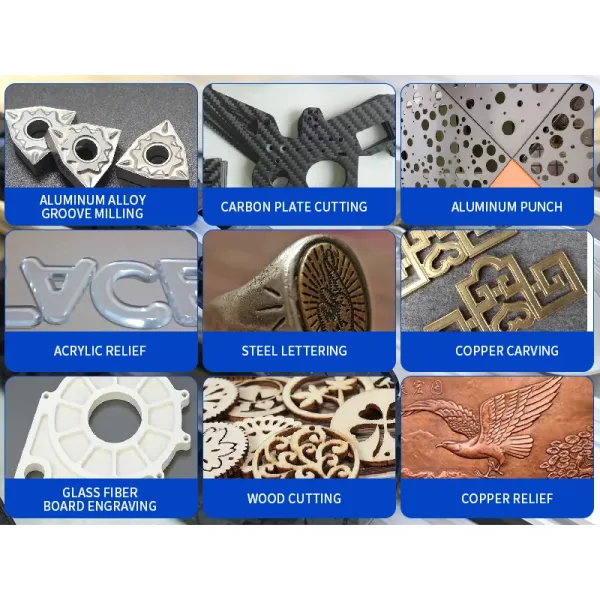 4 Axis USB MACH3 6040 CNC Router Milling Machine Square Guide Rail Version 2.2KW