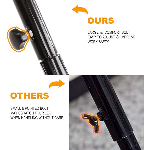 Convenient Push-Type Magnetic Pick Up Sweeper with 30-50 Lbs Pull Force and Wheels