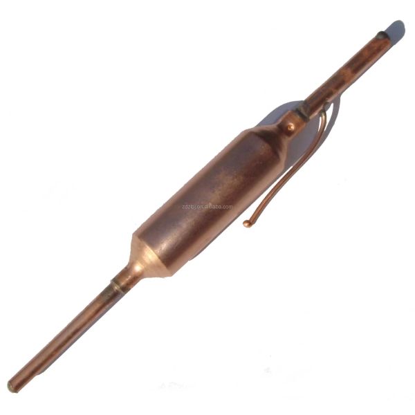 Copper Filter Drier 10g 15g 20g 25g 30g 40g Welded Refrigeration With Caplillary Tube