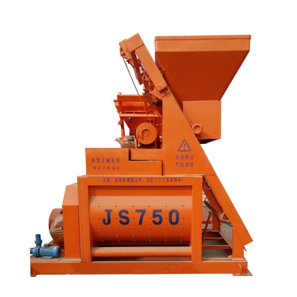 HZS35 Stationary Concrete Batching Plant Ready Mixed JS750 3.8m