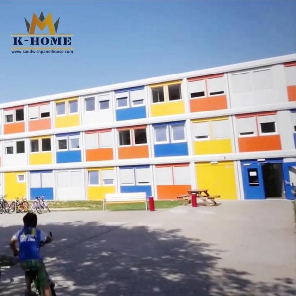 Buy 220km / H Modular Container Buildings For Temporary Use at wholesale prices
