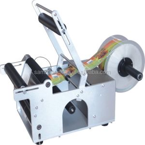 220v Electric Semi-Automatic Labeling Machine for Round Bottles