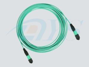 Quality 8 Fiber Singlemode MPO/MTP to SC Ribbon Ruggedized cable for sale