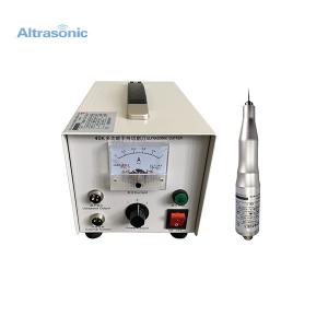 China 40Khz Frequency Portable Ultrasonic Cutting Machine With Replaceable Blade on sale