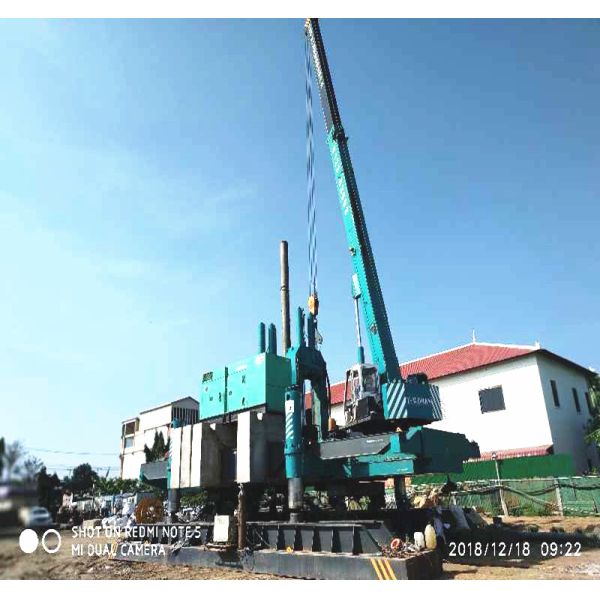 Powerful Hydraulic Pile Pressing Machines For Clay Soft Soil Sand Layer