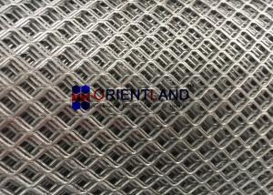Quality Raised Expanded Mesh Screen Grating Low Carbon Steel Material High Strength for sale